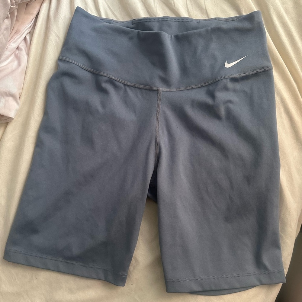 Nike Women's Small Biker Blue Athletic Shorts
